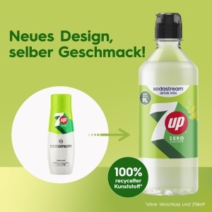 Sirop pentru bauturi SodaStream 7UP Zero, 4 x 440 ml, fara zahar - Img 9
