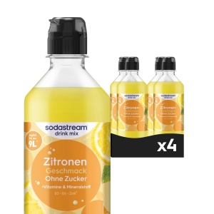 Sirope SodaStream Zmeura 4x440ml - Fara Zahar, Aromatizat Natural