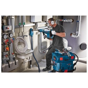 Sistem de aspirare praf Bosch GDE 68, compatibil cu toate aparatele de gaurit, max. 68 mm - Img 2