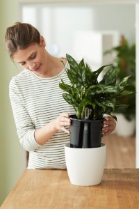 Sistem de autoirigare elho Bewasserungssystem 24cm, negru, reciclat - Img 7