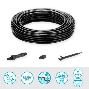 Sistem de Irigatie prin Picurare Gardena Micro-Drip, 25 m, Set Complet - Img 2