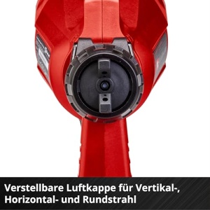Sistem de pulverizare a vopselei fara fir Einhell TC-SY 18/60 Li-Solo Power X-Change (Li-Ion, 18 V, debit 650 ml/min, recipient de vopsea de 800 ml, inclusiv duza de 2,0 mm si 2,5 mm, livrat fara baterie si fara incarcator) - Img 9