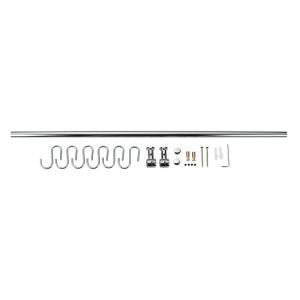 Sistem de Rafturi Metaltex Lonardo 58 cm, 6 Carlige, Cromat - Img 3