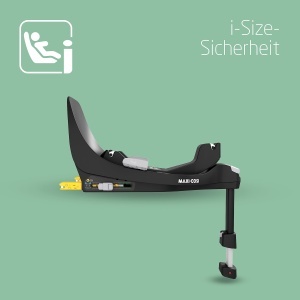 Sistem de scaune auto Maxi-Cosi FamilyFix 360, ISOFIX, rotire 360, pentru 0-4 ani, Negru - Img 2