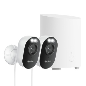Sistem de supraveghere Reolink 2K, 2 camere externe, Wi-Fi dualband, stocare locala