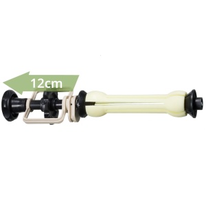 Sistem de suspendare pentru fundal Bresser F001882 MB-11A, metal, 1 rola, negru - Img 2