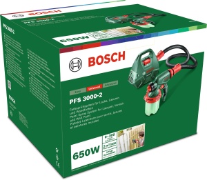Sistem de vopsire electric Bosch PFS 3000-2, 650W, rezervor 1000ml - Img 8
