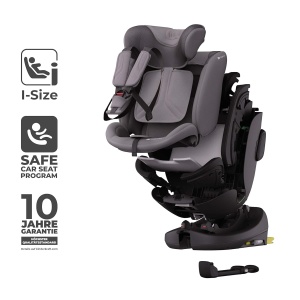 Sistem modular pentru copii KINDERKRAFT ENDURA SAFE, 3in1, gri, ultraleicht, cu baza rotativa - Img 2