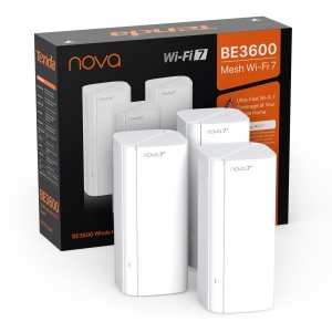 Sistem Wi-Fi Mesh Tenda Nova ME3 Pro, 3570 Mbps, 3 unitati, Dual-Band