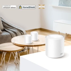 Sistem Wi-Fi Mesh TP-Link Deco X60, 5400 Mbps, 3 unitati, WPA3, pentru case mari - Img 4