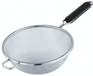 Sita cu dubla plasa APS 74722, 24,5 cm, din otel inoxidabil