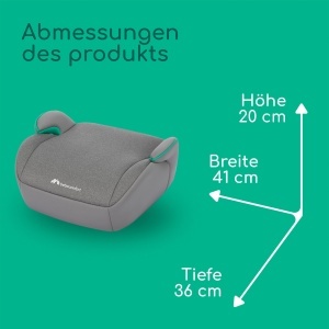 Sitzerizare auto Bebeconfort Manga i-Safe, 6-12 ani, 125-150 cm, Compacta, Gri - Img 8
