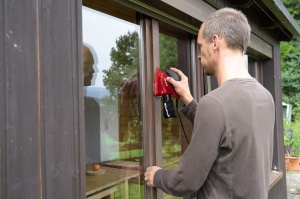 Slefuitor multifunctional Einhell TH-OS 1016 100W design ergonomic sistem de prindere cu velcro - Img 8