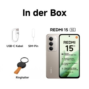 Smartphone Xiaomi Redmi 15 5G, 8GB RAM, 256GB, 50MP, Negru - Img 5