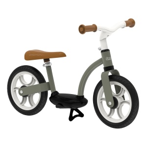 Smoby - Balance Bike Comfort - bicicleta fara pedale pentru copii reglabila pe inaltime, cu picior si suport, inaltimea scaunului (33-38 cm), pentru copii de la 2 ani