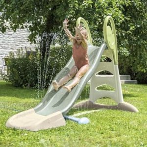 Smoby Life - Aspersor de apa Splashy Way pentru copii cu continut minim de 96 reciclat - tunel magic de apa pentru tobogan de apa sau element de apa i - Img 4