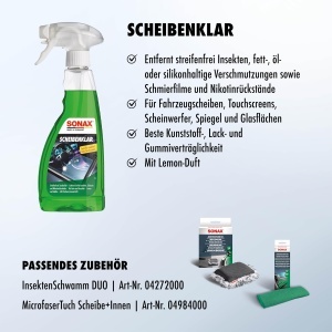 Solutie de curatare pentru geamuri SONAX ScheibenKlar 500 ml - Img 4