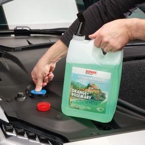 Solutie de curatare pentru parbriz SONAX 5L cu aroma de portocala si rozmarin - Img 4