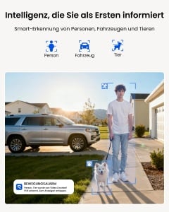 Sonerie video cu camera Reolink 5MP UHD, unghi 180, audio bidirectional - Img 3