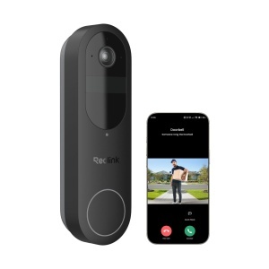 Sonerie video wireless Reolink cu camera, 2K, vedere 11, Wi-Fi dual-band, detectie inteligenta