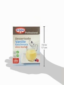 Sos de desert Dr. Oetker Professional, 1 kg, vanilie, fara gatire - Img 4