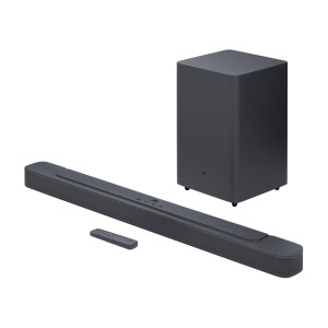 Soundbar JBL Bar 2.1 Deep Bass MK2, 300W, Subwoofer wireless, Negru