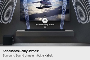 Soundbar Samsung HW-QS710GF, 3.1.2 Canale, Subwoofer Wireless 6.5, Dolby Atmos - Img 7