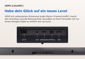 Soundbar TCL S45HE, 100W, Dolby Atmos, Bluetooth 5.2 - Img 5