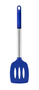 Spatula de bucatarie Monix Solid din inox, nylon si silicon, rezistenta la caldura