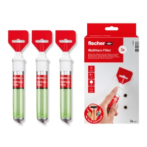 Spatula de Reparare fischer GOW, 3 x 70 ml, Culoare Naturala
