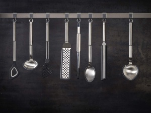 Spatula flexibila Rosle 32 cm din otel inoxidabil si silicon rezistenta la temperaturi ridicate - Img 7