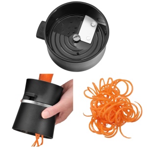 Spiralizator manual WMF Gourmet, 14 cm, cu 2 insertii, din inox si plastic - Img 4
