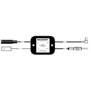 Splitter antena Blaupunkt DAB-S-22p pasiv 50 Ohm SMB si DIN conectori - Img 2