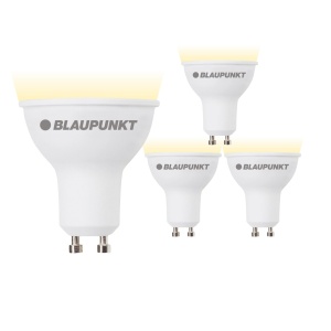 Spot LED Blaupunkt GU10, 5W, 500 lm, 2700K, 4 bucati