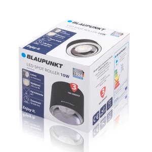Spot LED Blaupunkt Roller 10W, 1000lm, Negru, Flackernfrei - Img 5
