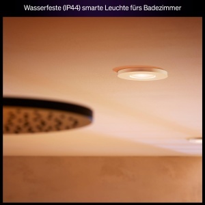 Spot LED de tavan Philips Hue White Ambiance, 250lm, alb, dimabil - Img 4