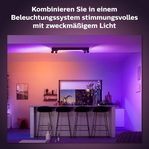 Spot LED Philips Hue Centris, dimmabil, 16 milioane culori, alb - Img 5