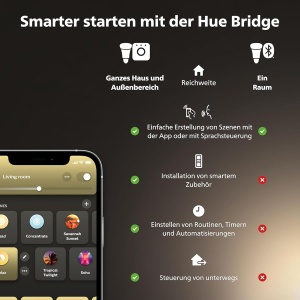 Spot LED Philips Hue White Ambiance Pillar, control prin aplicatie, alb - Img 7