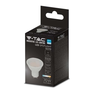 Spot LED V-TAC VT-21878, 10W, 1000 Lumen, 3000K, GU10 - Img 5