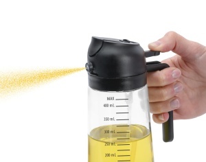 Spray pentru ulei si otet Metaltex 400 ml, design ergonomic, ideal pentru gatit - Img 4