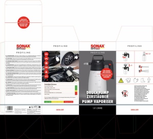 Sprayere pentru curatare SONAX, 1.5L, design ergonomic, 2 duze - Img 3
