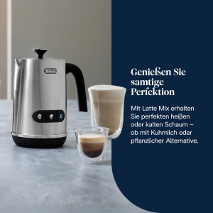 Spumator de lapte DeLonghi LatteMix EMF3.M, 250ml, alb, 3 functii - Img 2