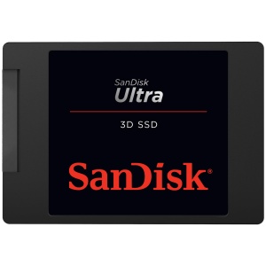 SSD Intern SanDisk Ultra 3D 2 TB, 2.5 Zoll, Negru