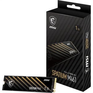 SSD MSI SPATIUM M461 1TB PCIe 4.0 NVMe M.2 - Img 1