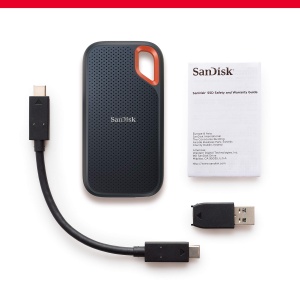 SSD Portabil SanDisk Extreme 2 TB, 1050 MBs citire, 1000 MBs scriere, negru - Img 4