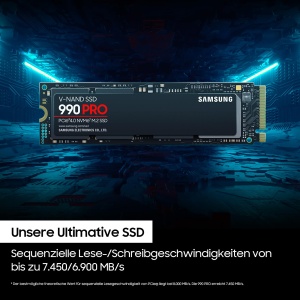 SSD Samsung 990 PRO NVMe M.2, 2 TB, PCIe 4.0, viteze de 7450 MBs - Img 3