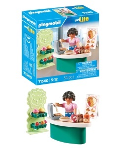 Stand de Dulciuri PLAYMOBIL MyLife 71540 pentru Copii de la 5 Ani
