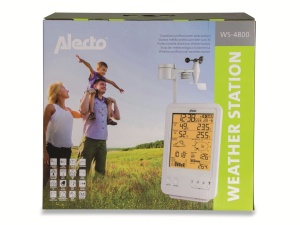 Statia Meteo Alecto WS-4800, 5-in-1, Afisaj Mare, Wireless - Img 4