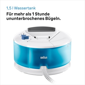 Statie de calcat Braun CareStyle Compact IS 2143 BL, 2400W, 6 bar, 1.5L, Albastru - Img 6