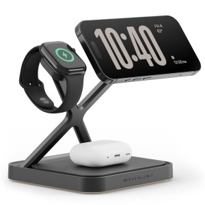 Statie de incarcare wireless NOCO XGrid XDS3 pentru iPhone, Apple Watch si AirPods, 45W